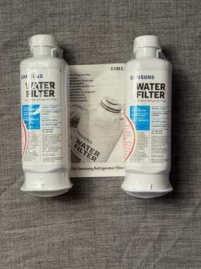 Samsung Genuine Refrigerator Water Filter HAF-QIN/EXP 2-Pack (DA97-17376B)
